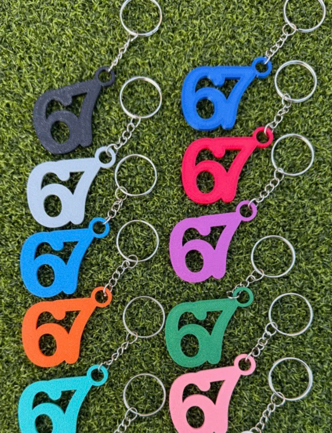 67 keychain